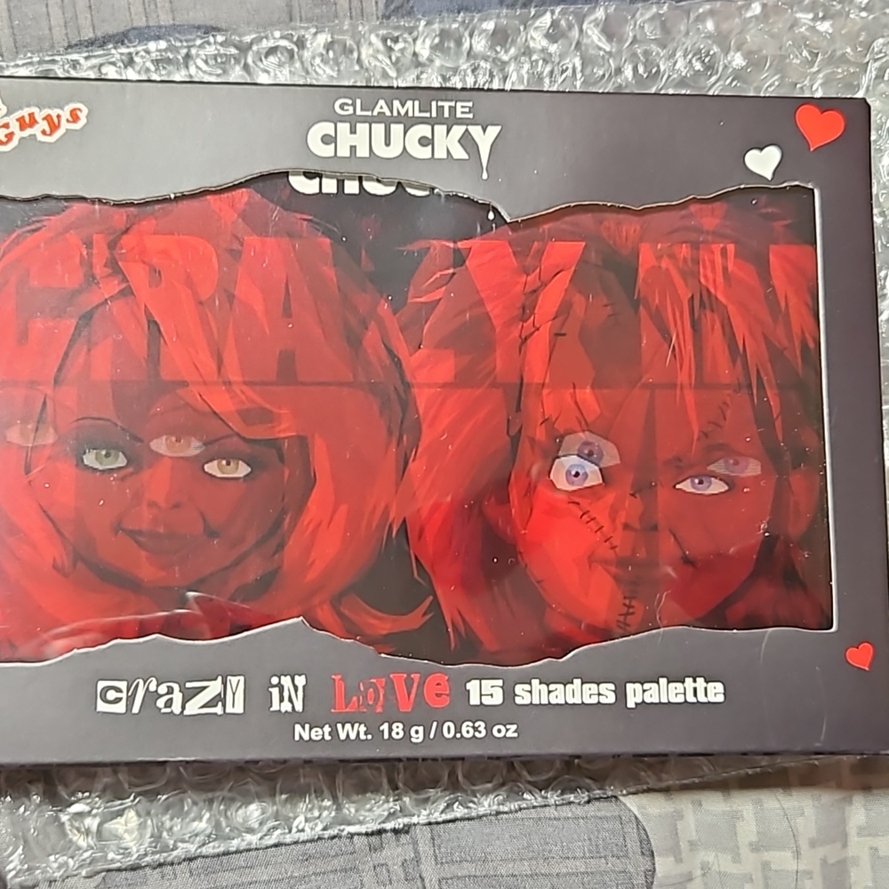 Glamlite Chucky Tiffany pallet.
